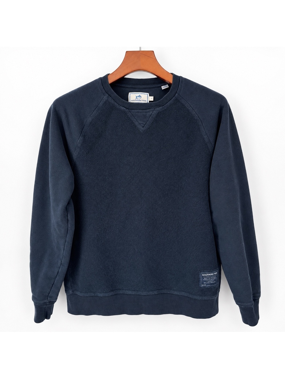 Southern Tide Men's Navy Blue Crewneck Sweatshirt Size Small